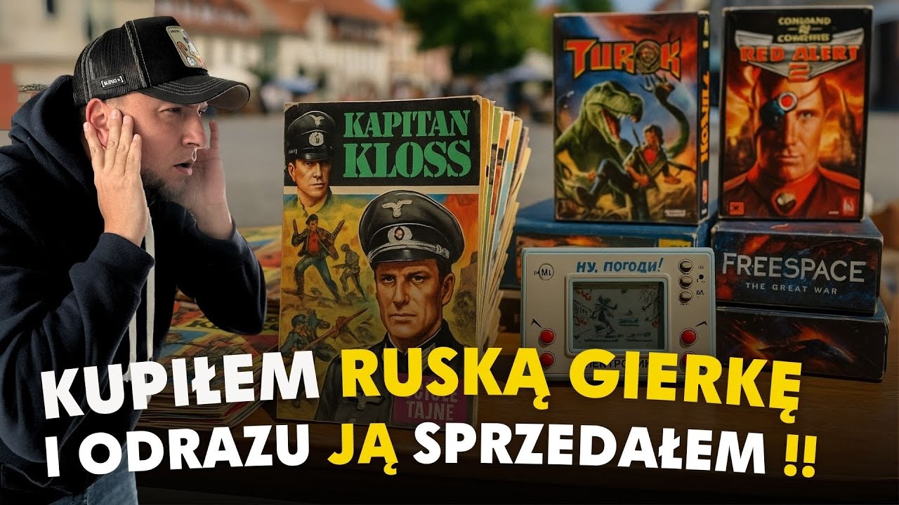 KUPIŁEM CAŁĄ KOLEKCJĘ KLOSSA I RADZIECKĄ GIERKĘ ZSRR! SZOK NA TARGU!  !!  #Odc.53