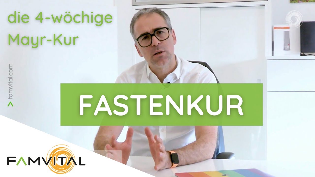 FASTENKUR - DIE 4-W&Ouml;CHIGE MAYR-KUR / OA Dr. J&uuml;rgen Kasper