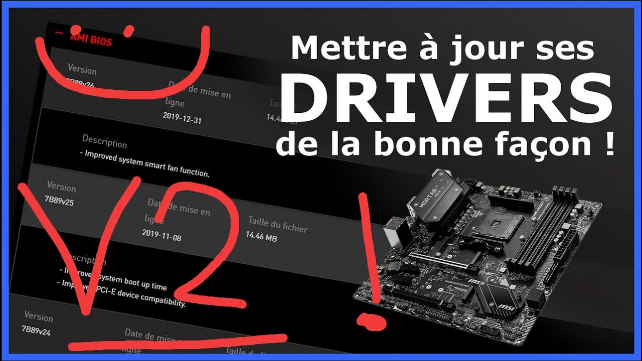 Bien installer les pilotes de son PC