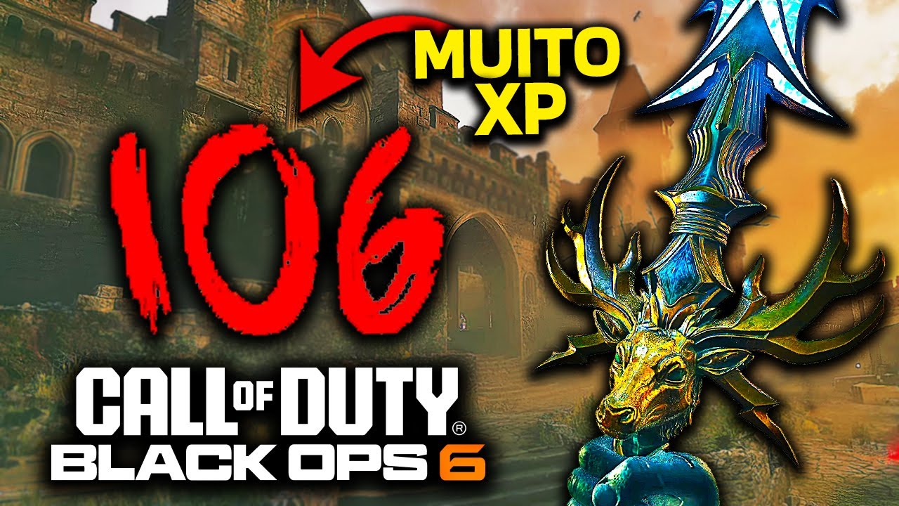 Melhor MÉTODO para ROUND 999 e MUITO XP em CITADELLE DES MORTS no ZOMBIES BLACK OPS 6!!!