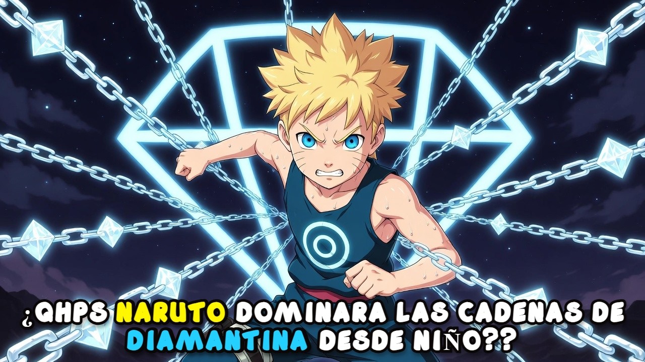 ¿QHPS Naruto dominara las Cadenas de Diamantina desde niño?