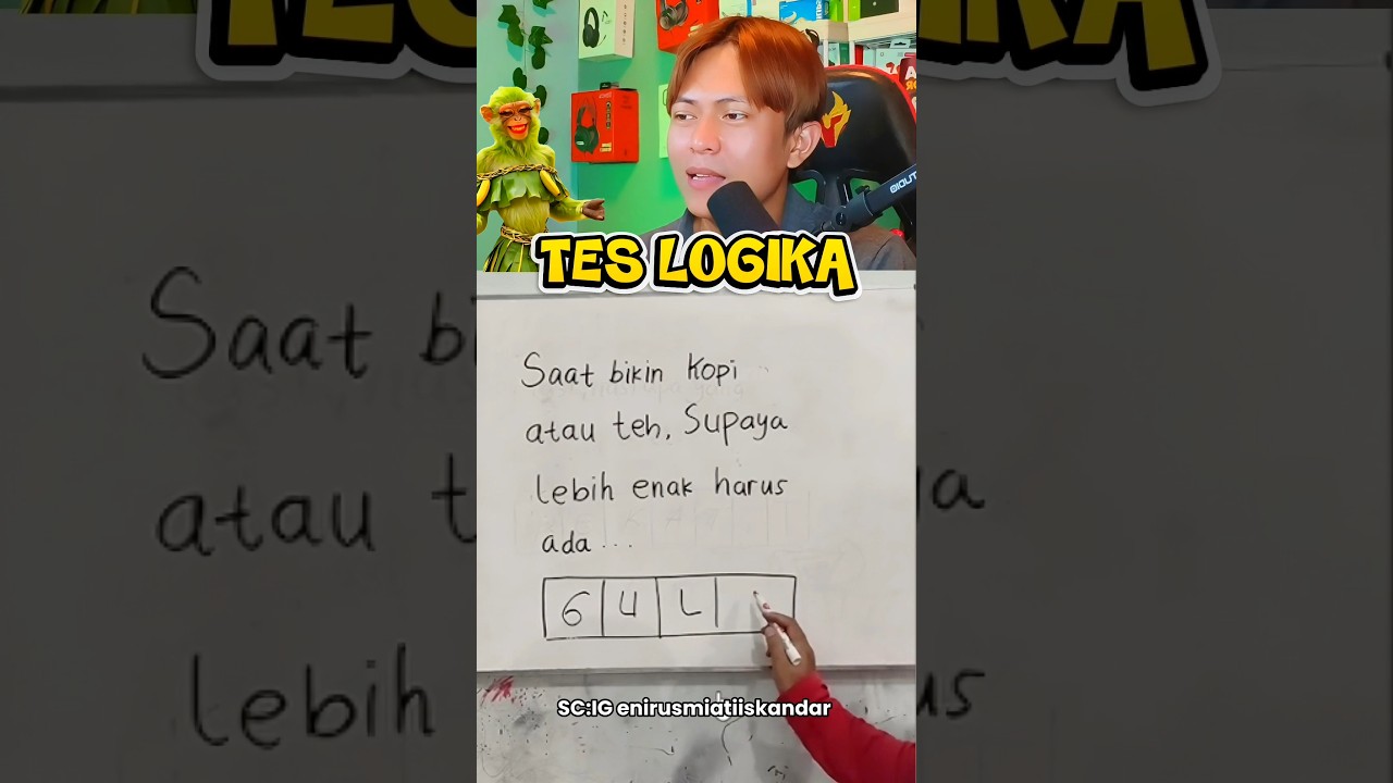 Supaya Lebih Enak Harus Pake apa ? #shorts
