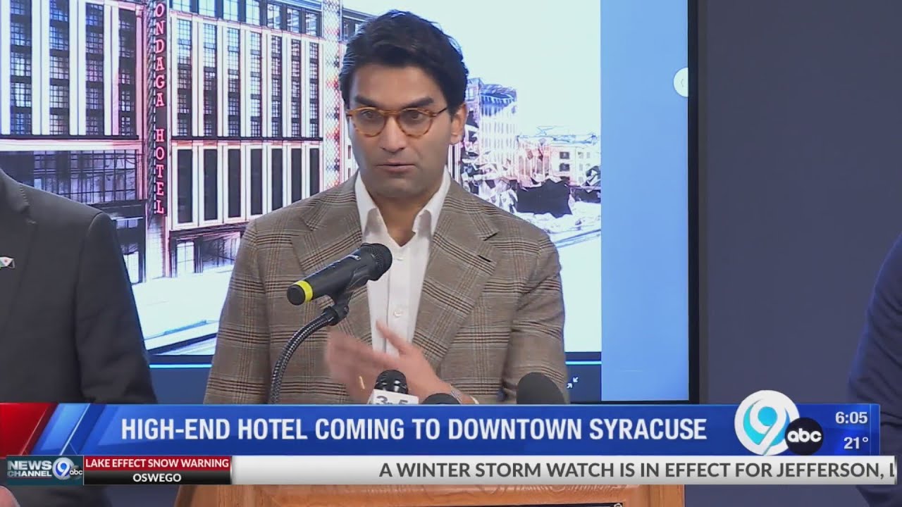 High-end hotel coming to downtown Syracuse