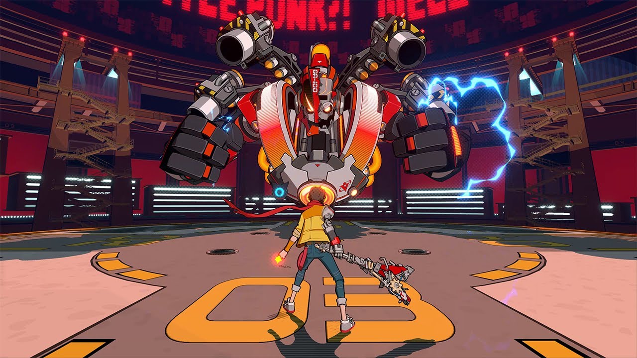 Hi-Fi RUSH - Intro & First Boss Fight QA-1MIL