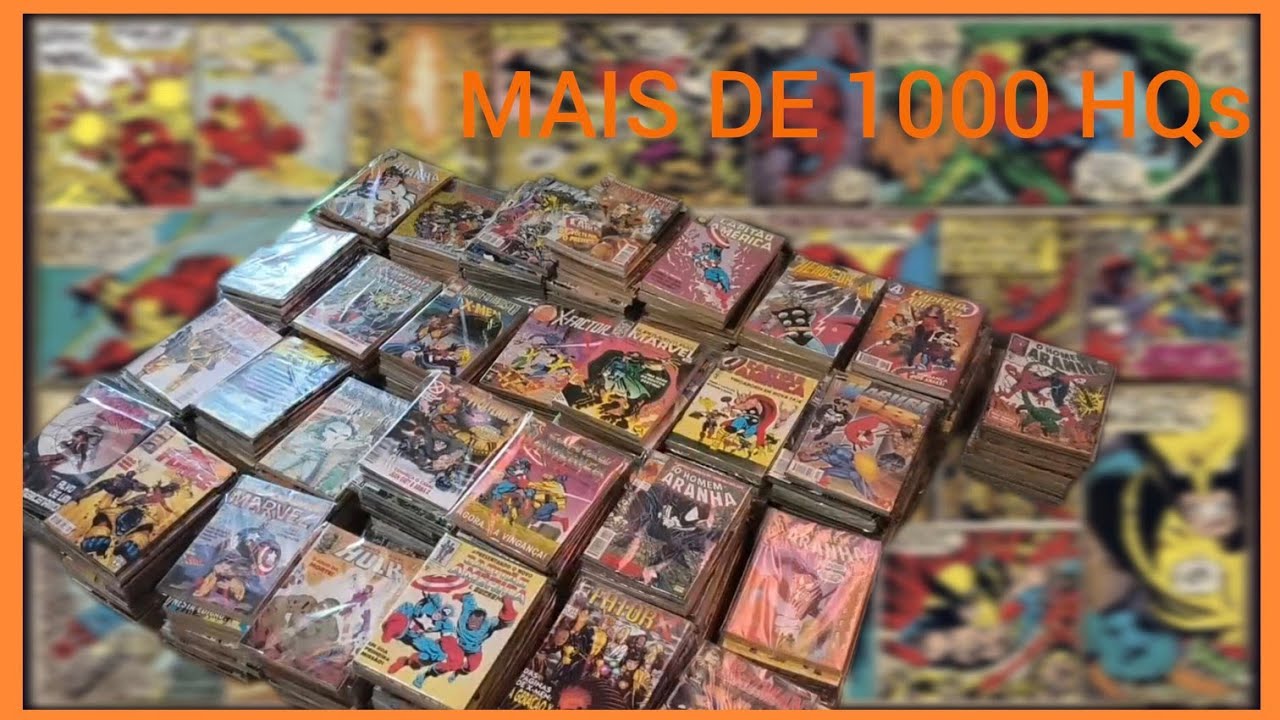 Comprei Uma Coleção de Quadrinhos.
