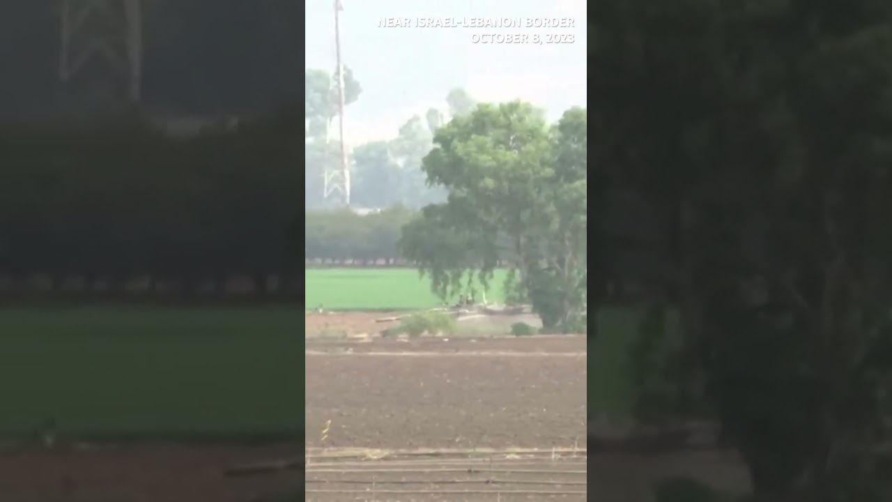 WATCH: Israeli tanks seen moving near Israel-Lebanon border