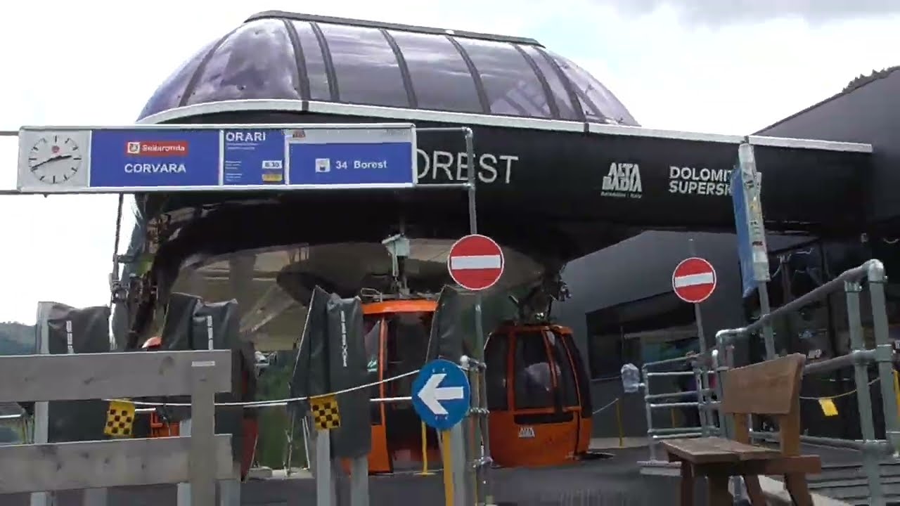 Discesa integrale cabinovia Leitner 