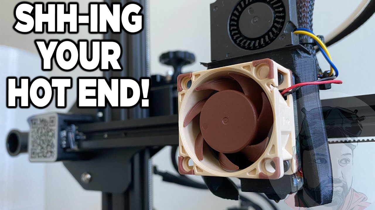 Обновление вентилятора Creality Ender 3 Pro Hot End Noctua A4x20 40 мм x 20 мм | НАКОНЕЦ-ТО тишина!