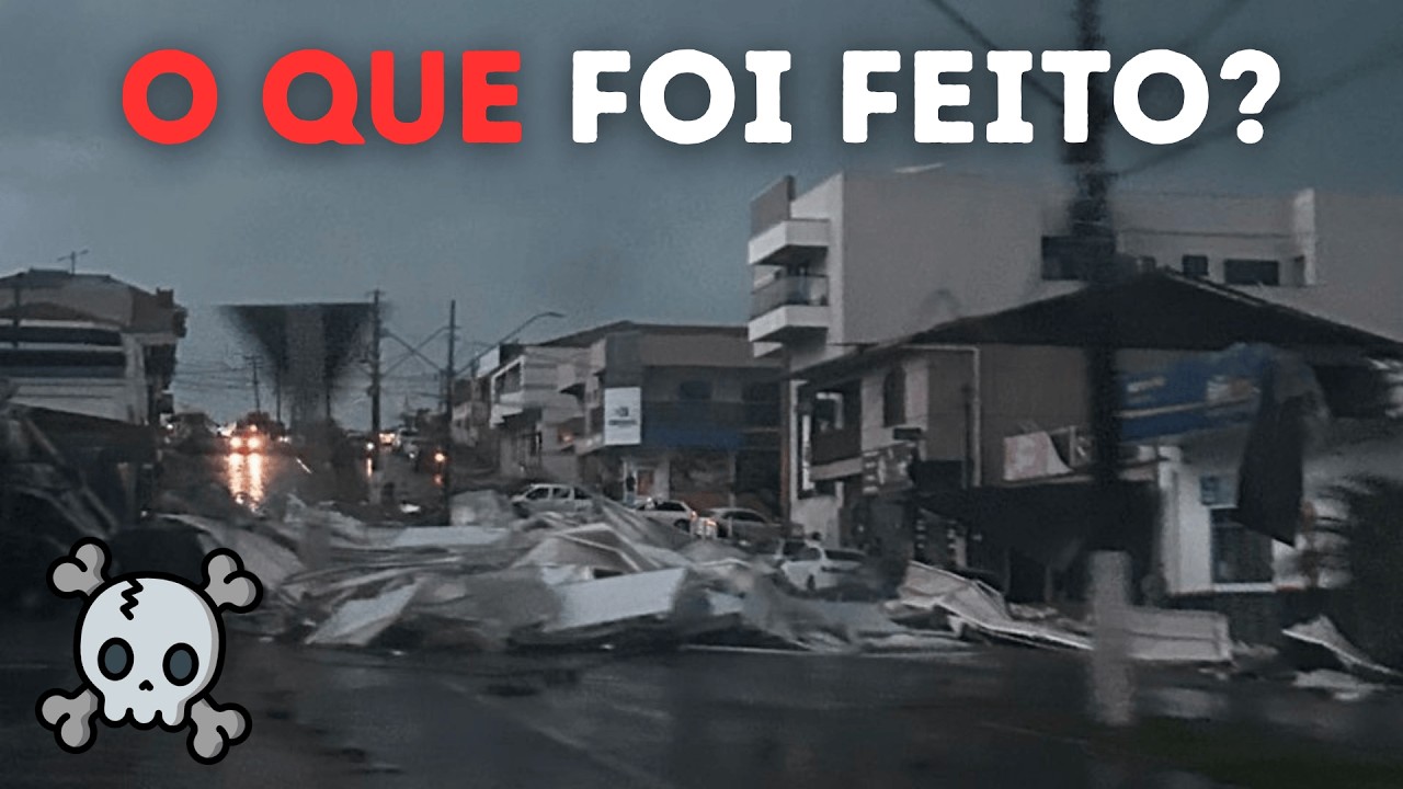 O Surto de Tornados no Brasil Que Caiu no Esquecimento... (leia a descrição)