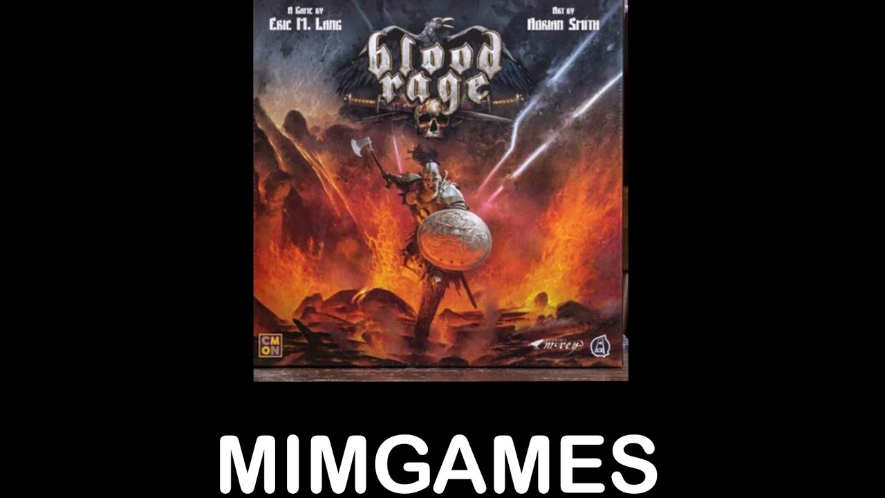 BLOOD RAGE ; ¿Cómo se juega? vemos sus mecánicas.