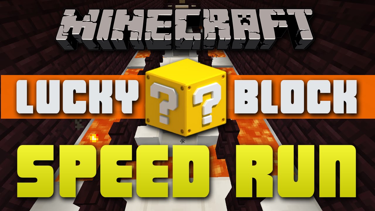 Minecraft Lucky Block SPEED RUN #5 with Vikkstar (Minecraft Lucky Block Mod)