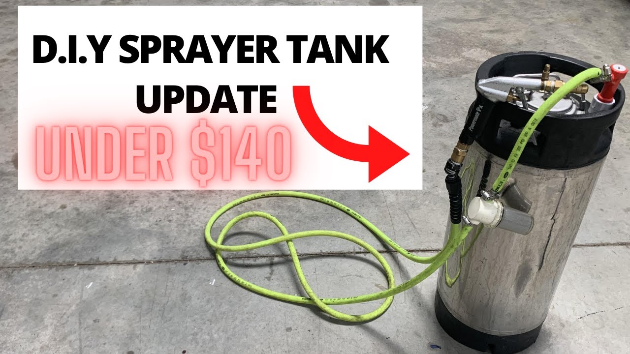 sprayer tank update