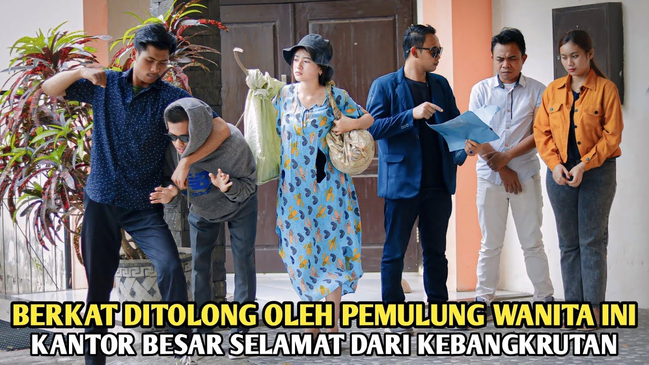 PEMULUNG CANTIK MENOLONG PRIA YANG SEDANG KECOPETAN ! DIA TIDAK SADAR MENYELAMATKAN PERUSAHAAN BESAR