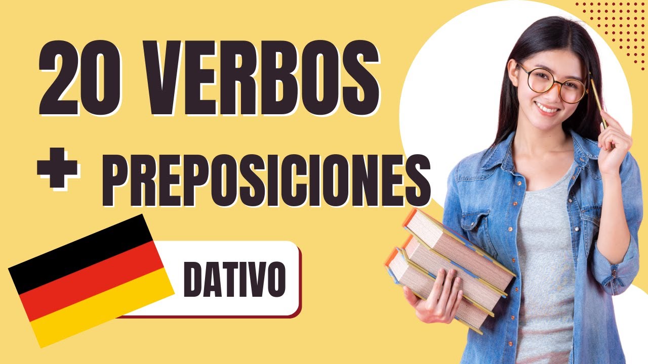 👉 20 Verbos con Preposición + Dativos en Alemán | Ejemplos Claros