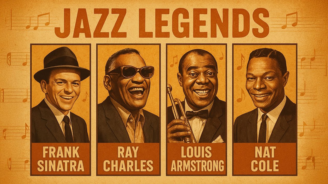 Retro Jazz and Soul Hits 🎺Frank Sinatran, Norah Jones, Louis Armstrong, Ray Charles, Nat King Cole