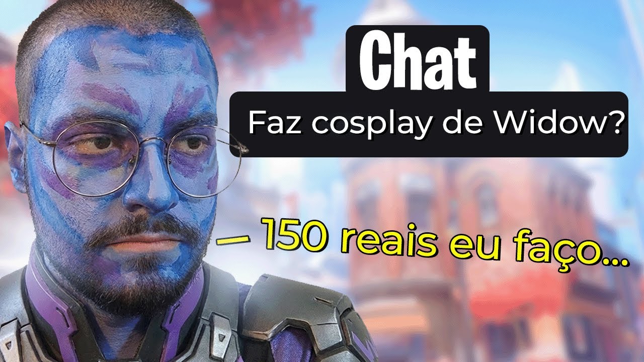 Falei brincando e agora vou ter que fazer live de WIDOWMAKER...