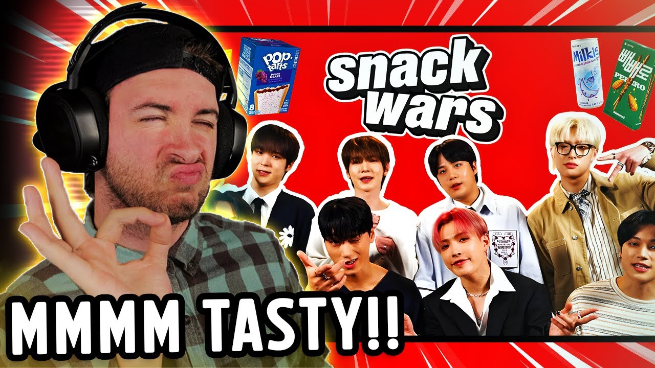 Ateez Try American Snacks FOR THE FIRST TIME! REACTION!