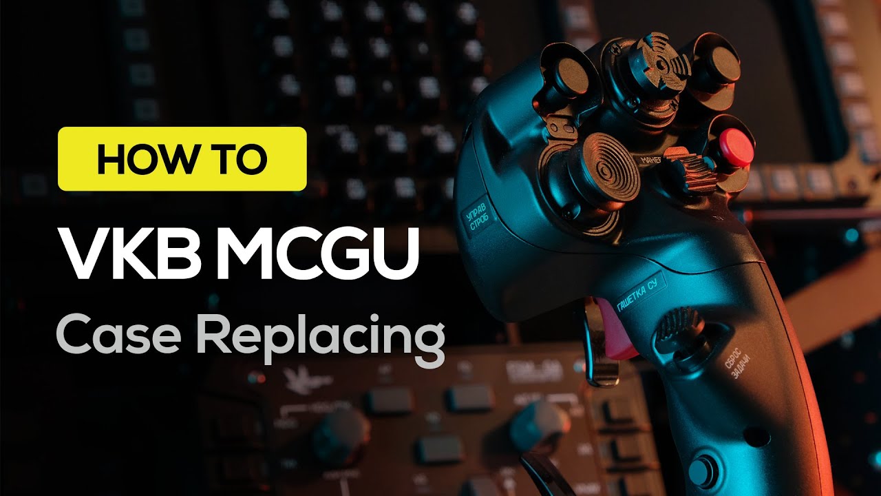 VKB MCG Ultimate: замена корпуса рукоятки