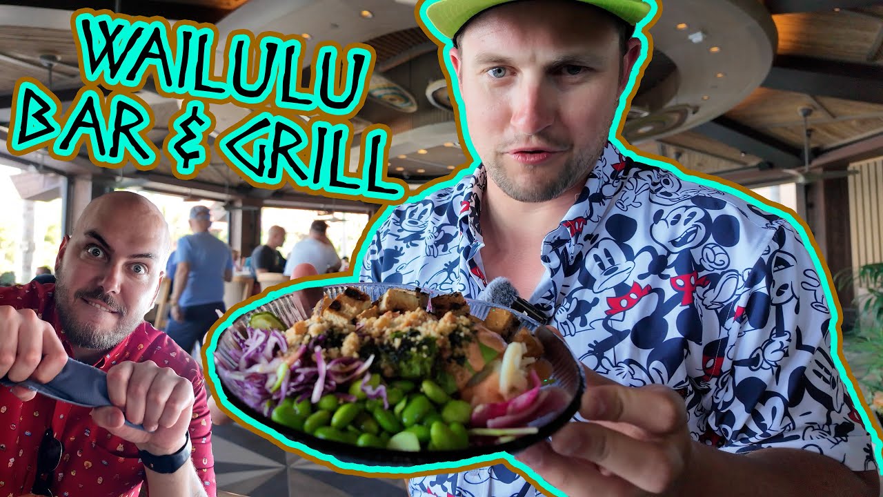 Wailulu Bar & Grill! Best Plant-Based Option at Disneyworld?