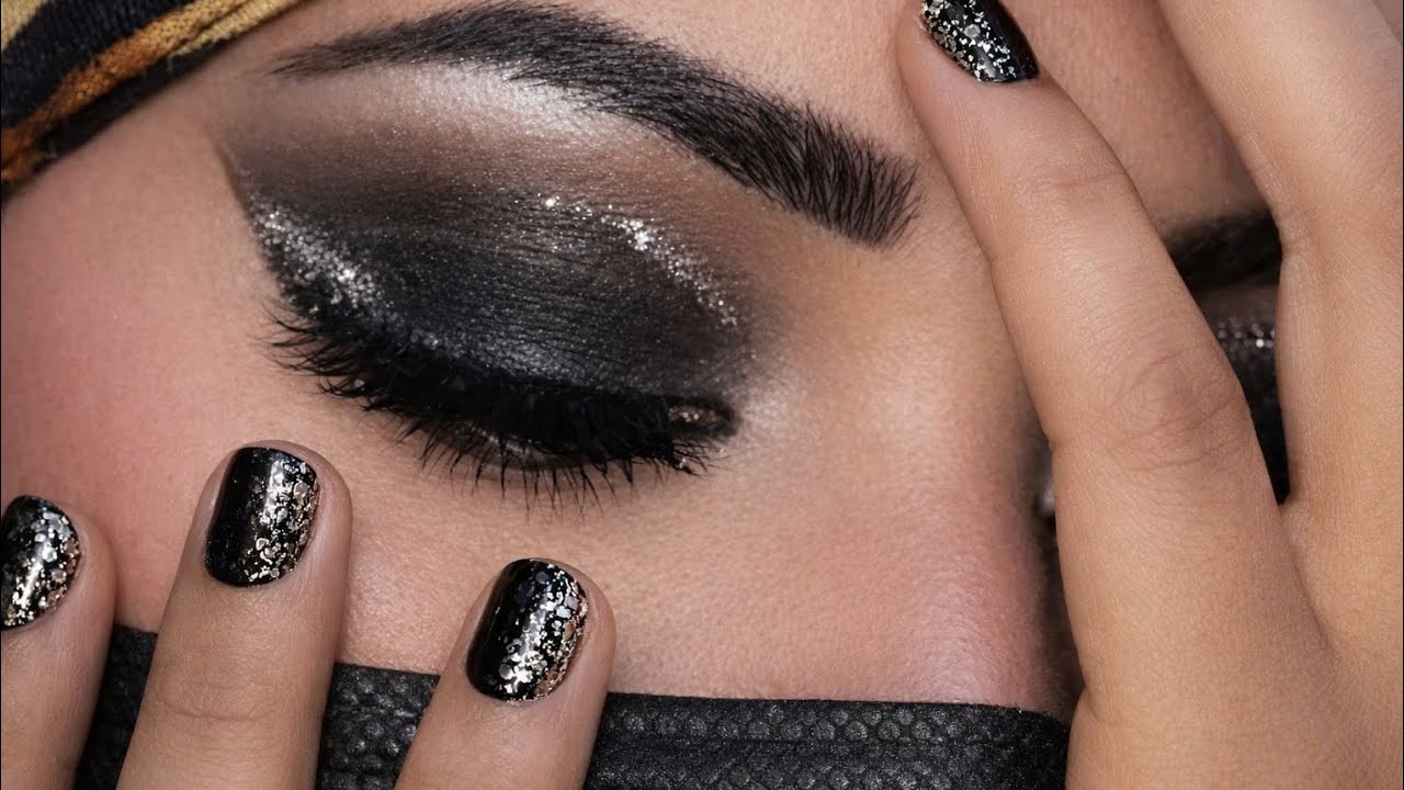 Easy with only 1 eyeshadow  smoky eyes