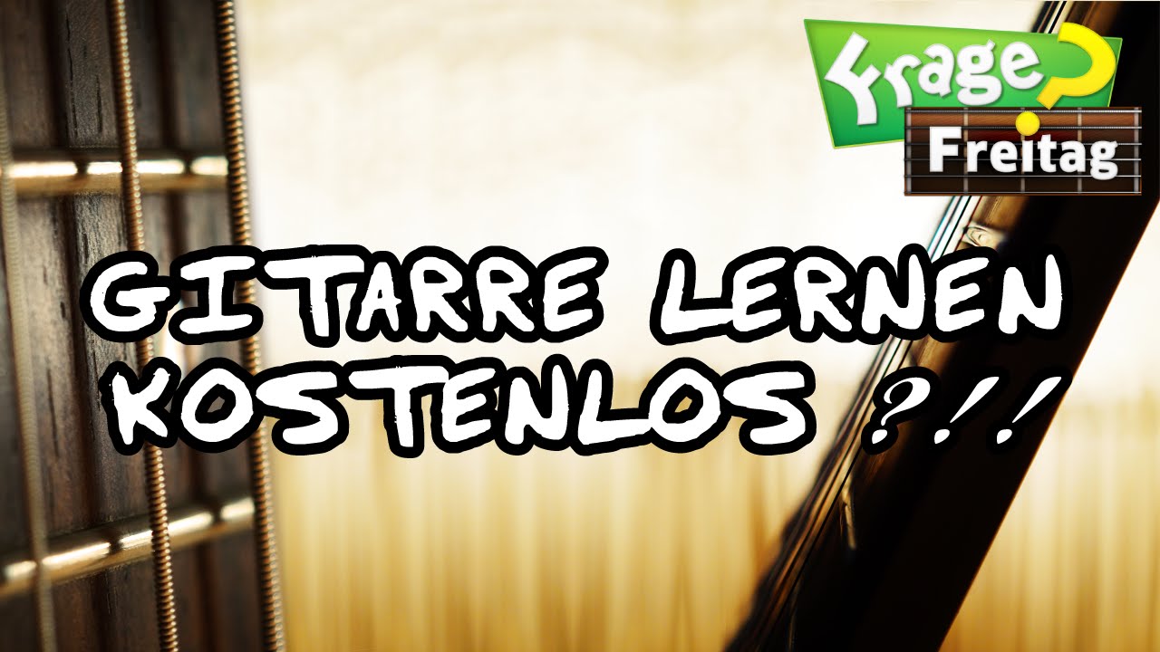 ★ Gitarre Lernen Kostenlos ★ FrageFreitag 1 ★ Georg Norberg ★ Facebook