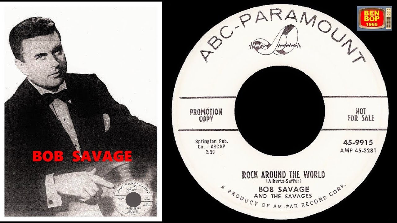 BOB SAVAGE And The Savages - Rock Around The World (1958 )