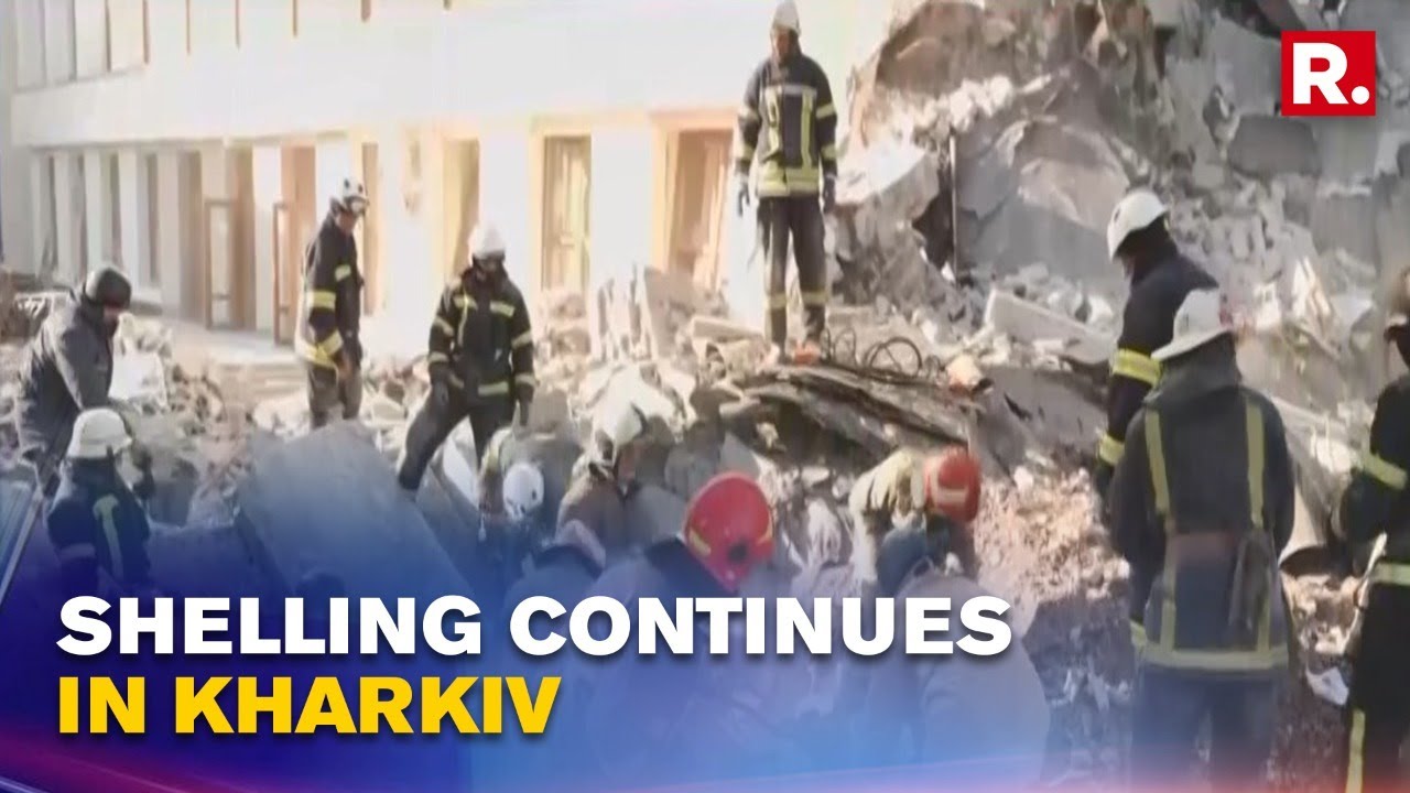 WATCH: Ukraine's Second Largest City Kharkiv Devastated As Russia Continues Shelling On Day 25