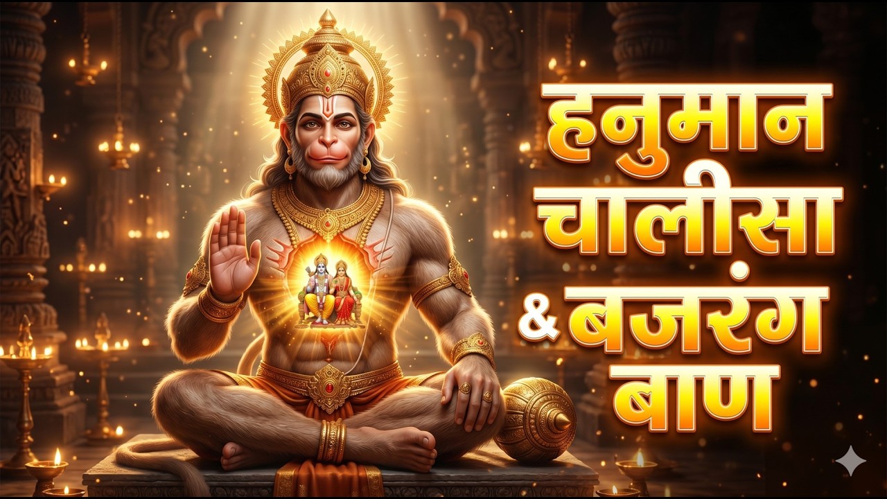 Bajrang Baan | Hanuman Bajrang Baan | Powerful Mantra for Fear Removal 🔱