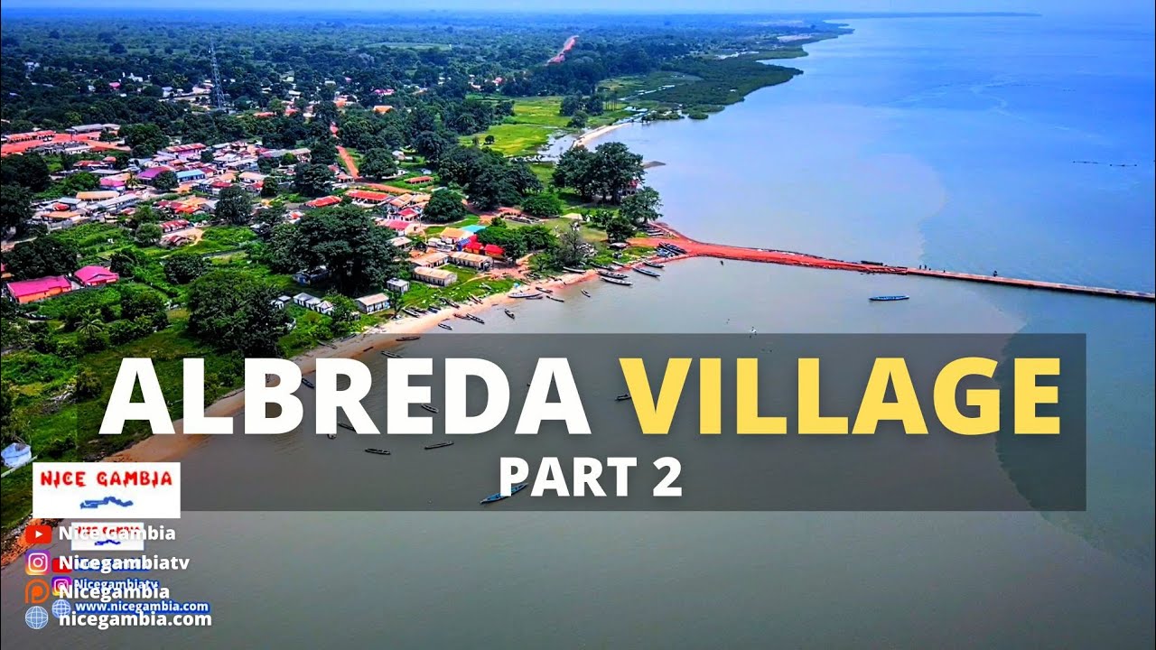 Albreda River side village in The Gambia