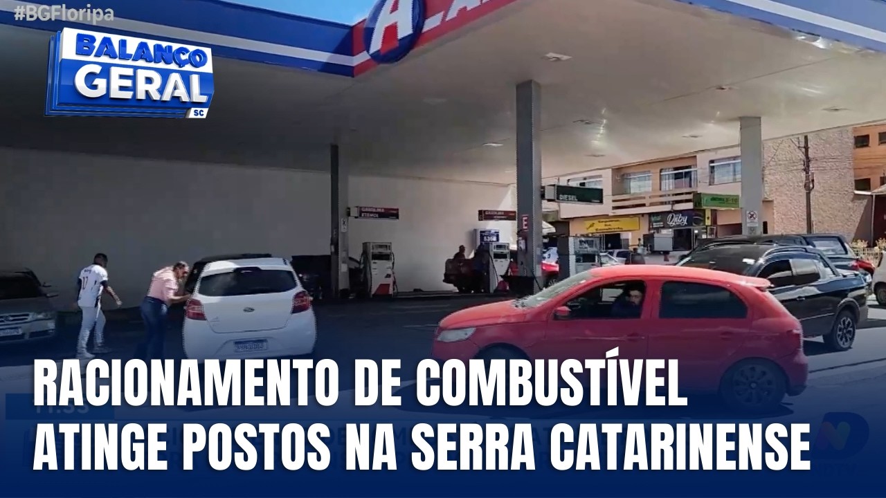 Racionamento de combustível atinge postos em São Joaquim