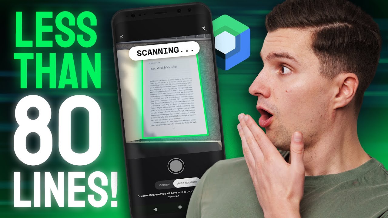 Как создать приложение для сканирования документов с помощью MLKit (100% БЕСПЛАТНО и работает офл...