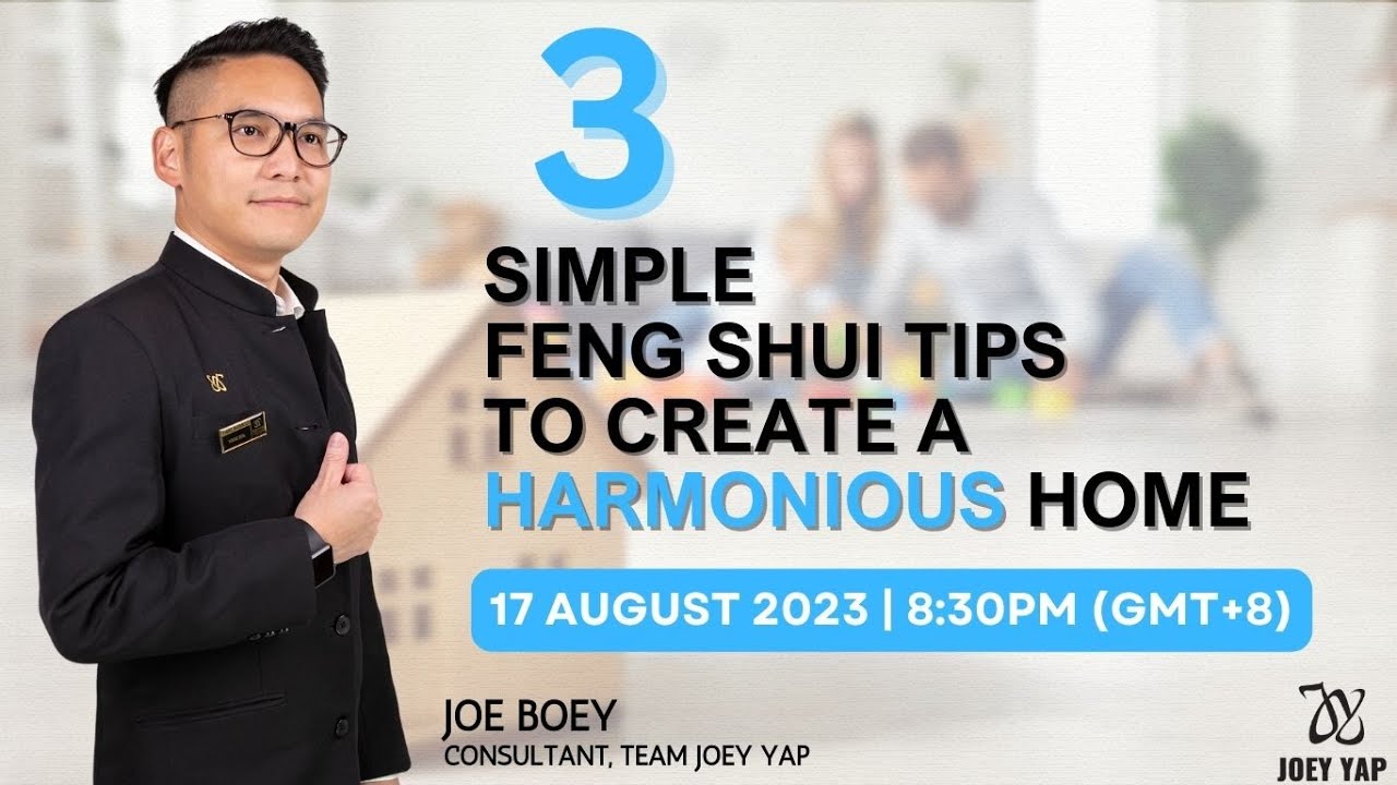 3 Simple FENG SHUI Tips to create Harmonious Home