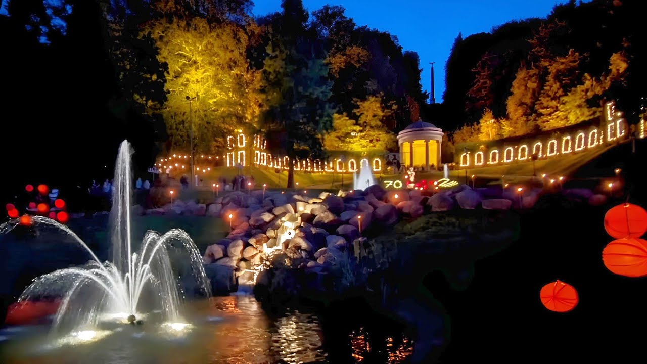 Lichterfest Kleve 2024 - mit Live-Musik & Feuerwerk im Forstgarten