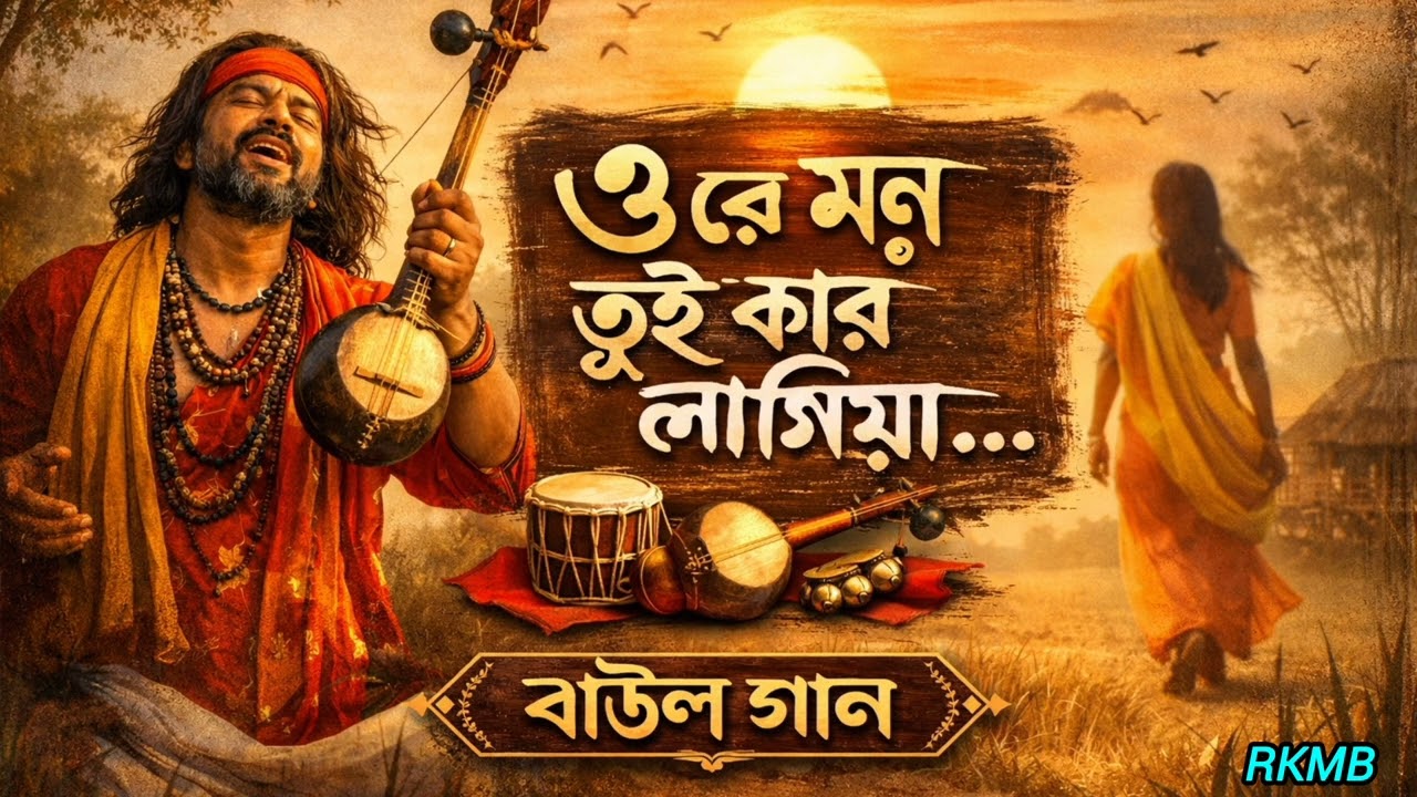 ও রে মণ তুই কার লাগিয়া/O re mon tui kar lagiya 