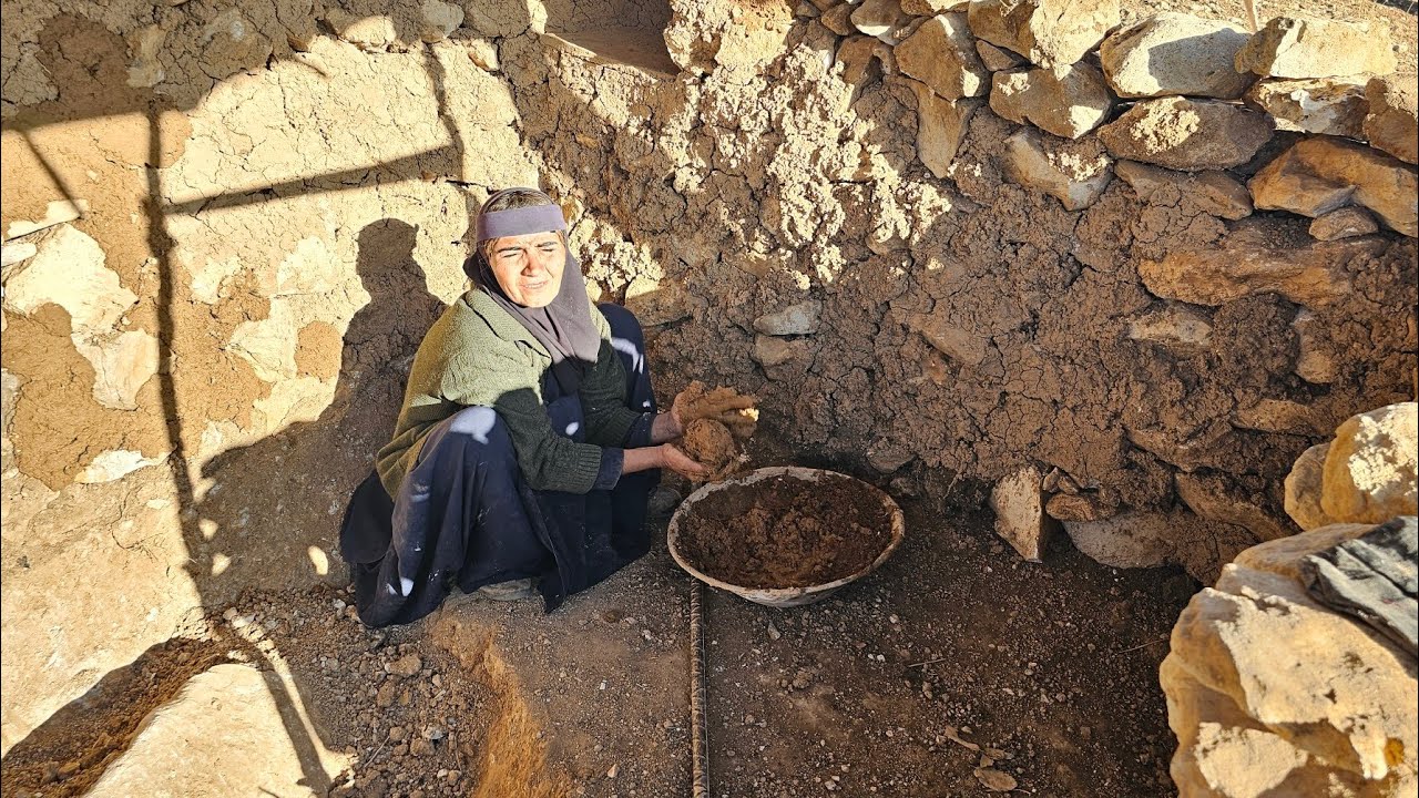 Unbelievable! Homeless grandmother among wild animals