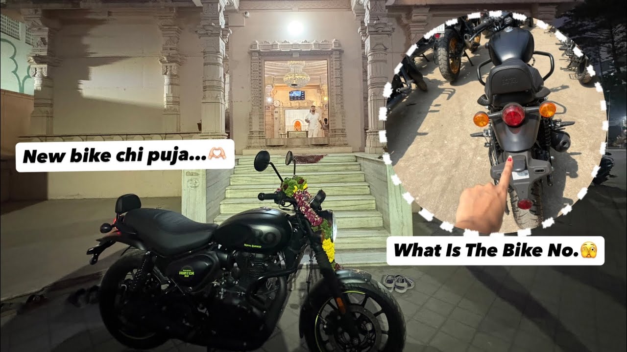 Guardian bell secured, and the number plate is on | Time to hit the streets! 🏍️