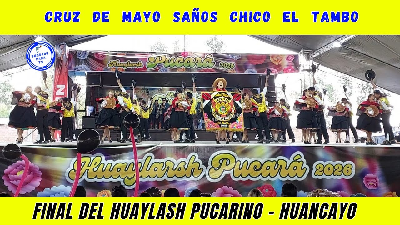 FINAL DEL HUAYLASH PUCARINO - HUANCAYO.