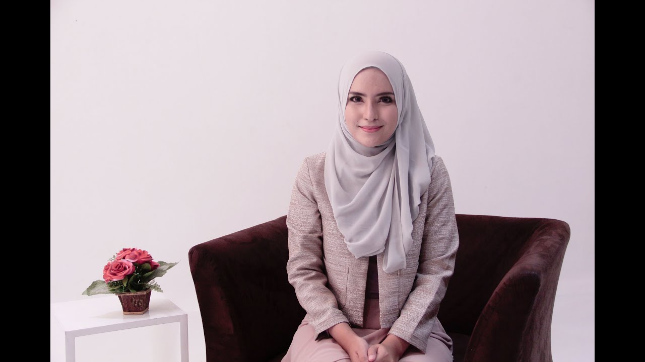 Hijab Tutorial Office Look by Zahratul Jannah