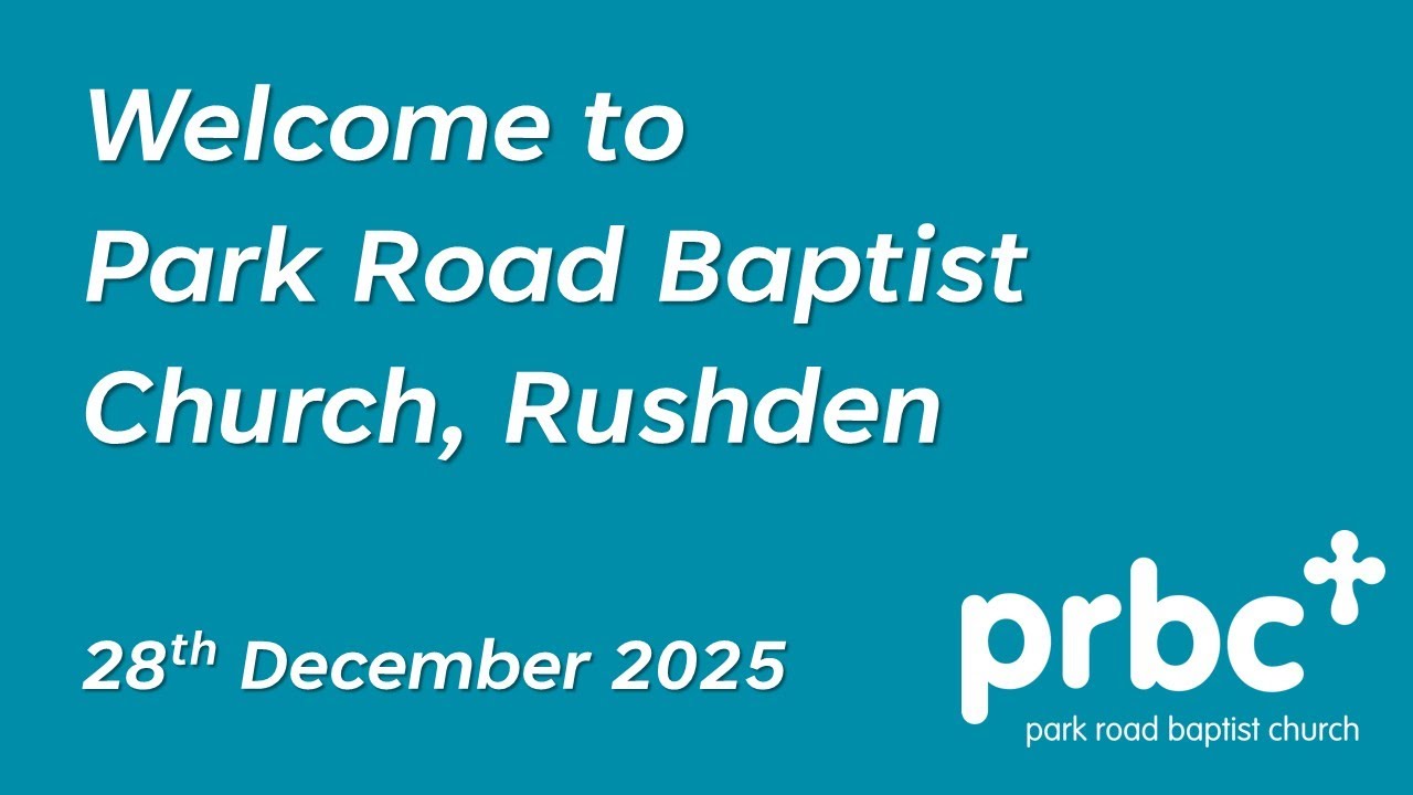 Sunday 28th December 2025 - Peter Hunt - Looking Forward