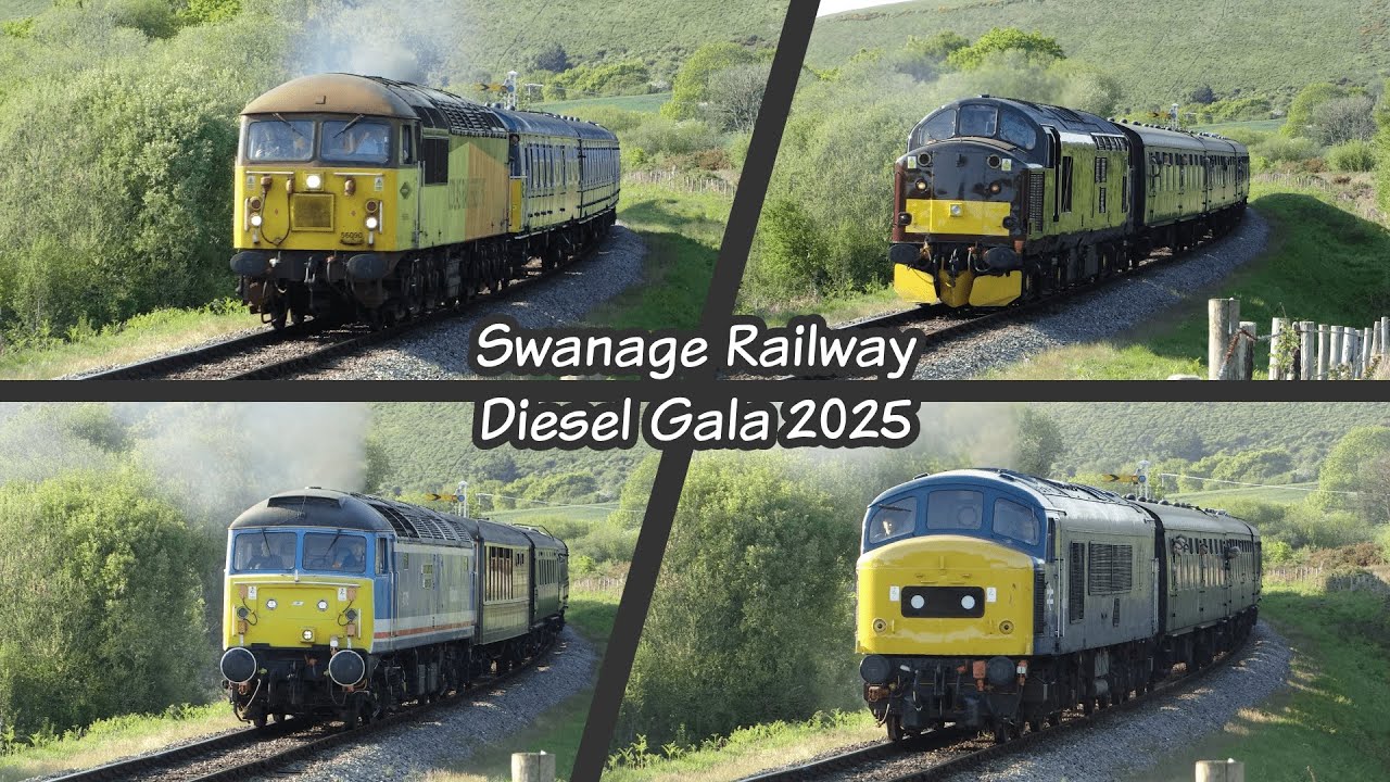 Swanage Railway Diesel Gala - Friday Evening (09/05/25)