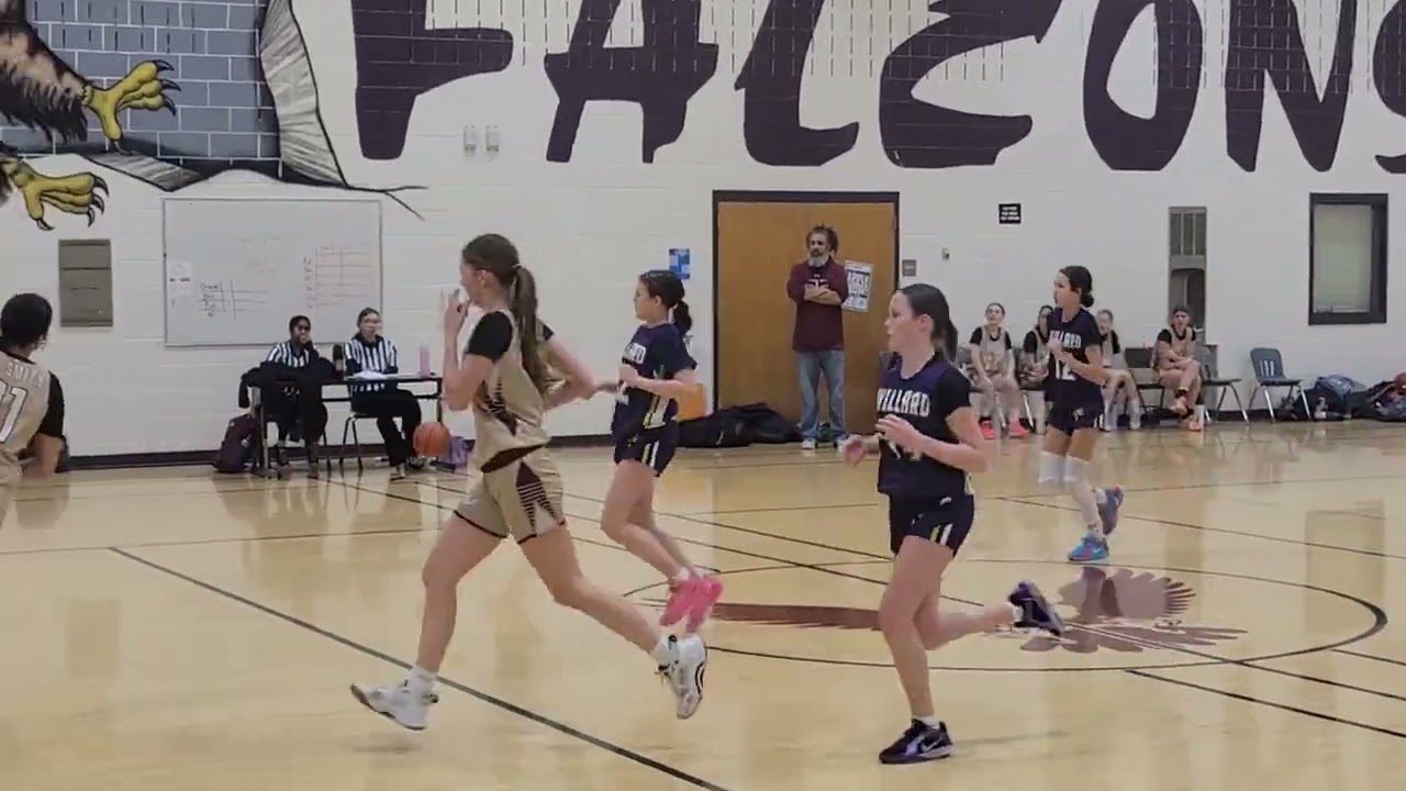 Willard Middle School vs. Farmwell Station Middle School 2/15/26 3rd quarter 