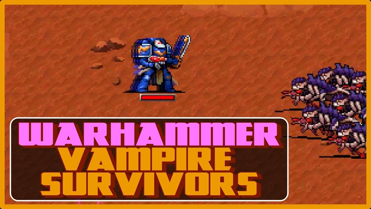 Новый ретро-бренд Bullet Heaven по вселенной Warhammer мгновенно меня зацепил! - (Warhammer Survi...