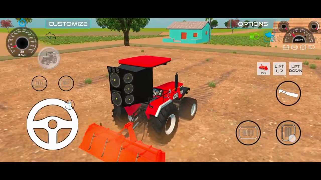 farmingsimulator20indiantractor // old model tractor 🚜😳 (New York) india bike week #youtubeshort