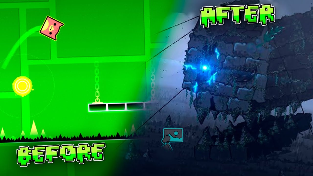 ИДЕЯ ДЛЯ ДЕКОРА В GEOMETRY DASH???