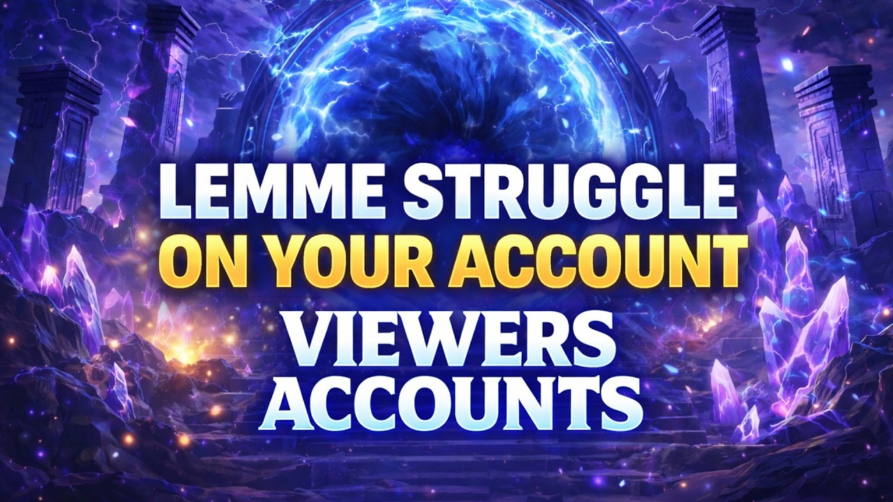 🚨 Genshin Impact Live | LEMME STRUGGLE ON YOUR ACCOUNT #3 