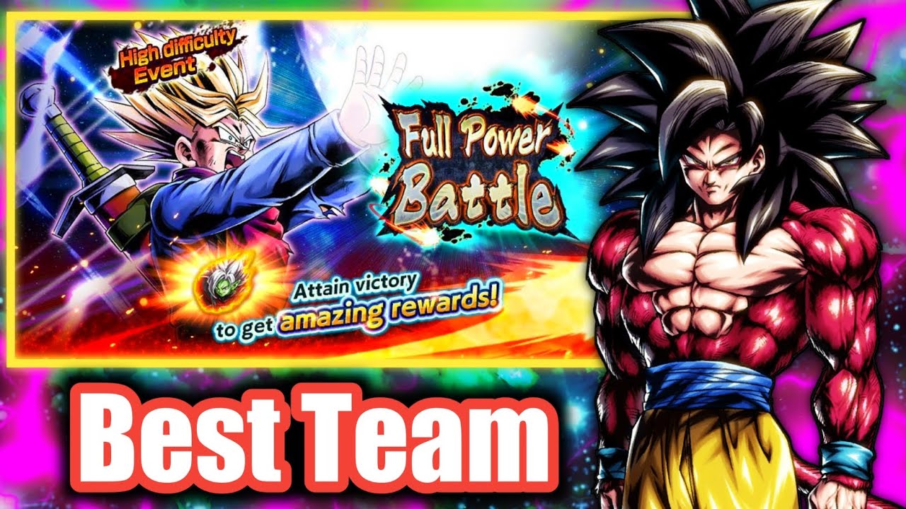BEST TEAM FOR THE SUPER SAIYAN 2 TRUNKS FULL POWER BATTLE 🔥 ( Dragon Ball Legends )