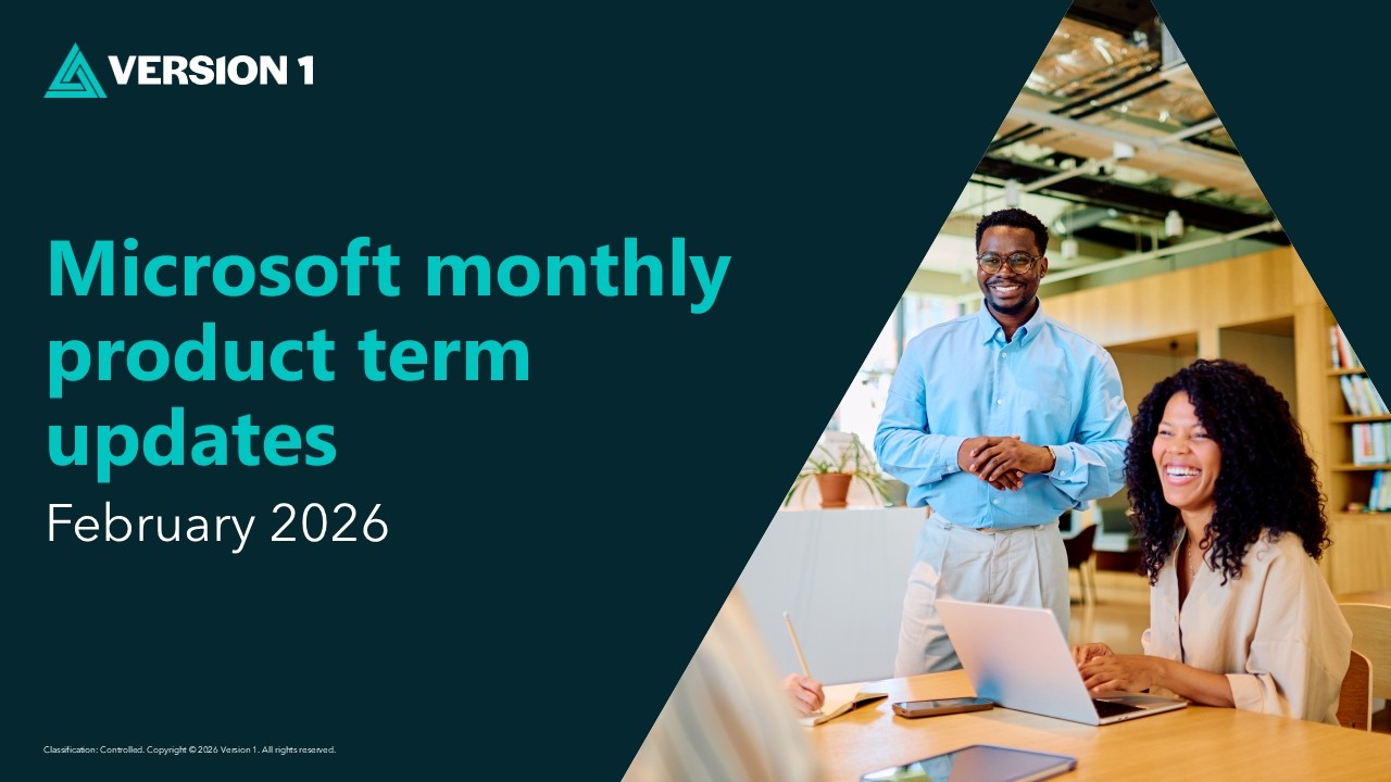 Microsoft Monthly Product Terms Update February 2026