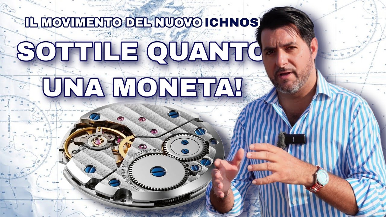 Ultrasottile? Il nuovo Ichnos è a carica manuale. Parliamo del calibro!