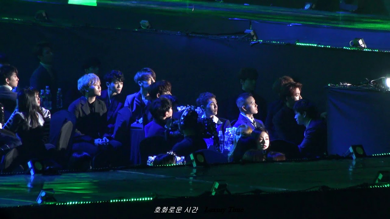 180125 서울가요대상 가수석 세븐틴 