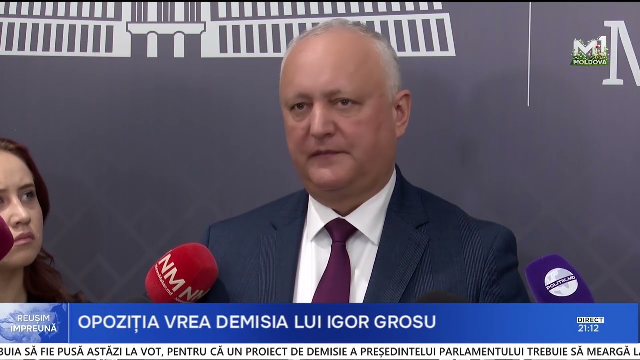 Opoziția eșuează în tentativa de revocare a președintelui Parlamentului